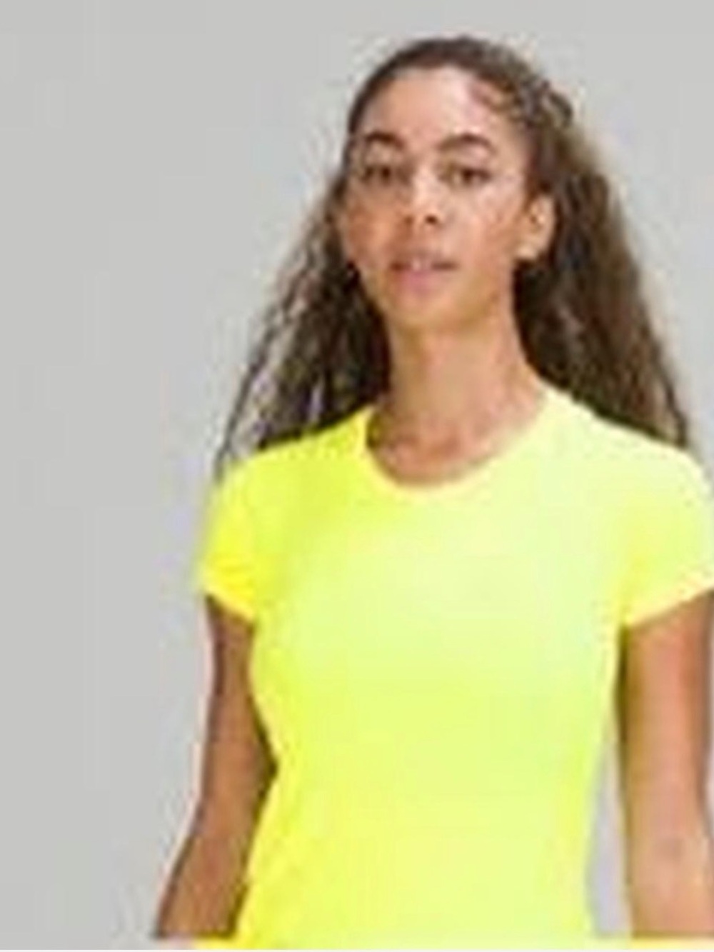 lululemon athletica Women's Short Sleeve Crew Top - Neon Yellow